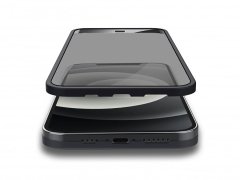 گلس پرایویسی و کاور محافظ آیفون 12 پرو مکس گرین Green iphone 12 Pro Max Carcasa 360 Privacy Pro Screen &amp; Case