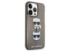 قاب اکلیلی آیفون 13 پرو مکس طرح کارل و گربه CG Mobile iphone 13 Pro Max Cat &amp; Karl Lagerfeld Crown Case