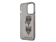 قاب اکلیلی آیفون 13 پرو مکس طرح کارل و گربه CG Mobile iphone 13 Pro Max Cat &amp; Karl Lagerfeld Crown Case
