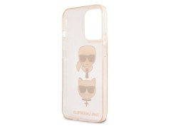 قاب اکلیلی آیفون 13 پرو طرح کارل و گربه CG Mobile iphone 13 Pro Cat &amp; Karl Lagerfeld Crown Case