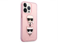 قاب اکلیلی آیفون 13 پرو طرح کارل و گربه CG Mobile iphone 13 Pro Cat &amp; Karl Lagerfeld Crown Case