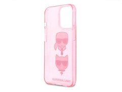 قاب اکلیلی آیفون 13 پرو طرح کارل و گربه CG Mobile iphone 13 Pro Cat &amp; Karl Lagerfeld Crown Case