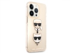 قاب اکلیلی آیفون 13 پرو طرح کارل و گربه CG Mobile iphone 13 Pro Cat &amp; Karl Lagerfeld Crown Case