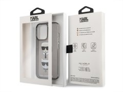 قاب اکلیلی آیفون 13 پرو طرح کارل و گربه CG Mobile iphone 13 Pro Cat &amp; Karl Lagerfeld Crown Case