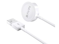شارژر مگنتی اپل‌واچ یک متری باوین BAVIN iWatch Wireless Charger For Apple Watch Series 1/2/3/4/5/6 Nike+ Edition Hermes CB-234