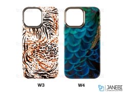 قاب طرح حیوانات آیفون 13 پرو کجسا Kajsa iPhone 13 Pro Shild Plus Wild Case