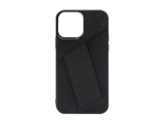 قاب چرمی آیفون 13 پرو مکس کجسا Kajsa iPhone 13 Pro Max Preppie Elastic Hand Grip Leather Case