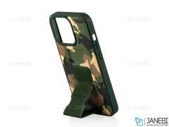 قاب چرمی طرح ارتشی آیفون 13 پرو مکس پولو  Polo Apple iPhone 13 Pro Max Army Leather Case