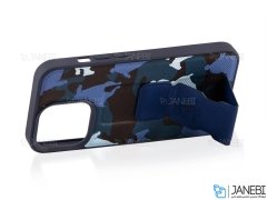 قاب چرمی طرح ارتشی آیفون 13 پرو مکس پولو  Polo Apple iPhone 13 Pro Max Army Leather Case