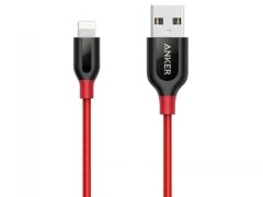 فروش کابل شارژ و انتقال داده یو اس بی به لایتنینگ انکر Anker A8121 PowerLine Plus USB To Lightning Cable 0.9m
