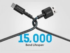 فروش کابل شارژ و انتقال داده تایپ سی انکر Anker A8022 PowerLine select+ USB To USB-C Cable 90cm
