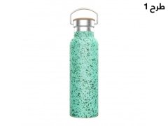 قمقمه 600 میلی لیتر گرین Green Pattetn Bottle Flask 600ml