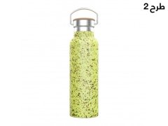 قمقمه 600 میلی لیتر گرین Green Pattetn Bottle Flask 600ml