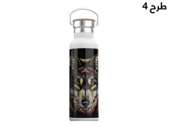 قمقمه 600 میلی لیتر گرین Green Pattetn Bottle Flask 600ml