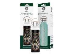 قمقمه 600 میلی لیتر گرین Green Pattetn Bottle Flask 600ml