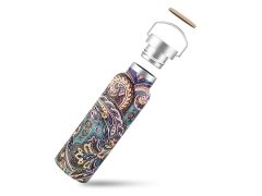 قمقمه 600 میلی لیتر گرین Green Pattetn Bottle Flask 600ml