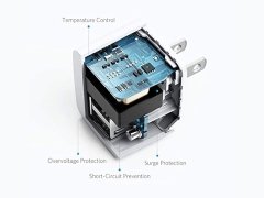 سرعت شارژر دیواری دو پورت انکر Anker Powerport Mini A2620 12W Wall Charger