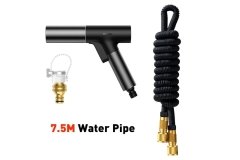 قیمت نازل و شلنگ کارواش 7.5 متری بیسوسBASEUS CPGF000001 Car Wash Spray Gun Nozzle GF5 750cm