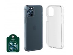 Green 4 In 1 360° Protection Pack Back Cover For Apple iPhone 12 Pro Max Gold