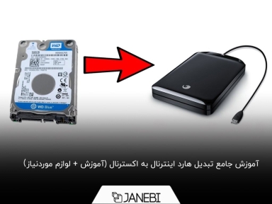 روش‌های تبدیل هارد اینترنال به اکسترنال