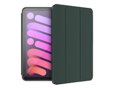 کیف چرمی وگان آیپد مینی 6 8.3 اینچ گرین Green ipad mini 6 8.3" 2021 Premium Vegan Leather Case