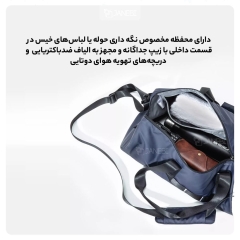 کیف ورزشی چند منظوره شیائومی Xiaomi UREVO Multifunctional Sports Gym Bag