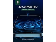 Green 3D Curved Tempered Glass For IPhone 13 Pro