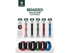 بند اپل‌واچ 42 و 44 میلی‌متری گرین GREEN Braided Sololoop Adjustable Strap (42/44mm)