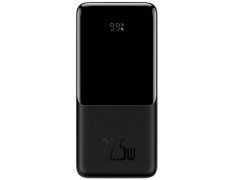 خرید پاوربانک 10000 فست شارژ با کابل تایپ‌سی و لایتنینگ بیسوس Baseus Power Bank Elf Digital Display 22.5W PPJL010001