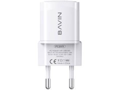 خرید شارژر دیواری فست شارژ باوین BAVIN 20W PD Wall Travel Mobile Phone Adapter Fast Charger PC251Y
