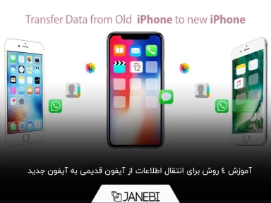 چگونگی انتقال اطلاعات از آیفون قدیمی به آیفون جدید