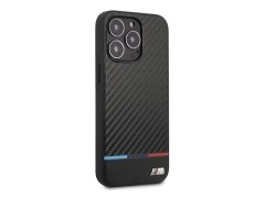 قاب فیبر کربن و چرم آیفون 13 پرو مکس طرح بی ام و ام3 CG Mobile iphone 13 Pro Max BMW M3 Carbon Fiber &amp; Leather Case