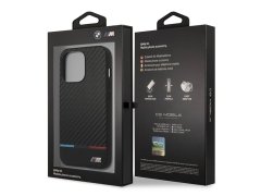 قاب فیبر کربن و چرم آیفون 13 پرو مکس طرح بی ام و ام3 CG Mobile iphone 13 Pro Max BMW M3 Carbon Fiber &amp; Leather Case