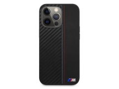 قاب فیبر کربن و چرم آیفون 13 پرو مکس طرح بی ام و ام3 CG Mobile iphone 13 Pro Max BMW M3 Carbon Fiber &amp; Leather Case