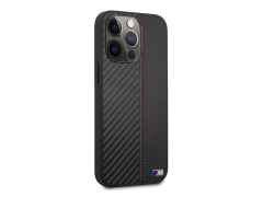 قاب فیبر کربن و چرم آیفون 13 پرو مکس طرح بی ام و ام3 CG Mobile iphone 13 Pro Max BMW M3 Carbon Fiber &amp; Leather Case