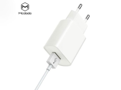 قیمت شارژر دیواری مسافرتی یواس‌بی همراه با کابل لایتنینگ مک‌دودو Mcdodo CH-663 USB Output Travel Charger Set