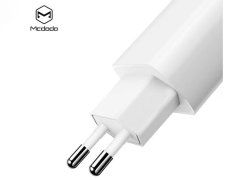 خرید شارژر دیواری مسافرتی یواس‌بی همراه با کابل لایتنینگ مک‌دودو Mcdodo CH-663 USB Output Travel Charger Set