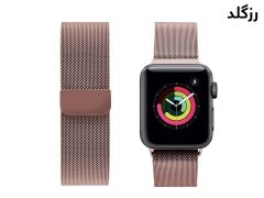 بند فلزی اپل واچ 44 و 45 میلی متر پورودو Porodo iGuard Steel Mesh Band Apple Watch 44/45mm