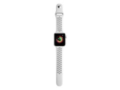 بند سیلیکونی اپل واچ 44 و 45 میلی متر طرح نایک پورودو Porodo iGuard Sport Silicone Band Apple Watch 44/45mm