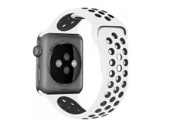بند سیلیکونی اپل واچ 44 و 45 میلی متر طرح نایک پورودو Porodo iGuard Sport Silicone Band Apple Watch 44/45mm