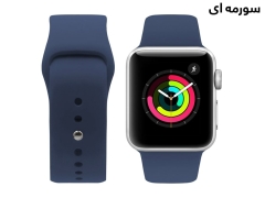 بند سیلیکونی اپل واچ 44 و 45 میلی متر پورودو Porodo iGuard Silicone Loop Band Apple Watch 44/45mm
