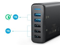 فروش شارژر دیواری فست شارژ 5 پورت انکر Anker Power Port Speed 5 Quick Charge A2054L11