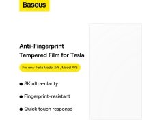 قیمت محافظ صفحه نمایش شیشه‌ای تسلا ایکس/اس 17 اینچ بیسوس Baseus 0.3mm Full-glass Tempered Glass Film SGBL062502