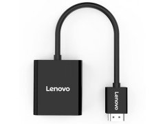 کابل تبدیل اچ‌دی‌ام‌آی به وی‌جی‌آی و آی‌یو‌ایکس لنوو Lenovo H203-B Hub HDMI to VGA + 3.5mm Audio Jack