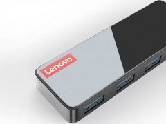 قیمت هاب تایپ‌سی با 4 پورت و کابل 15 سانتی‌متری لنوو Lenovo C602 USB-C to 4 x USB3.0 Adapter