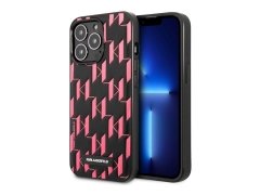 قاب چرمی آیفون 13 پرو مکس طرح کارل برجسته CG Mobile iphone 13 Pro Max Karl Lagerfeld Leather Case
