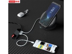 هاب 4 پورت یواس‌بی با کابل 25 سانتی‌متری لنوو Lenovo 4Ports USB3.0 Hub A602