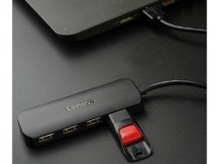 هاب 4 پورت یواس‌بی با کابل 25 سانتی‌متری لنوو Lenovo Youth Edition 4Ports USB2.0 Hub A601
