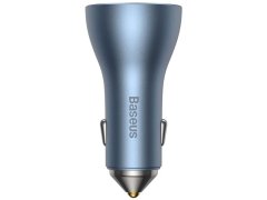 خرید شارژر فندکی فست شارژ ماشین 65 وات با سه پورت بیسوس