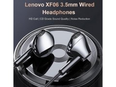 هندزفری سیمی  با جک 3.5 میلی‌متری لنوو Lenovo XF06 Wired Headset Youth Edition